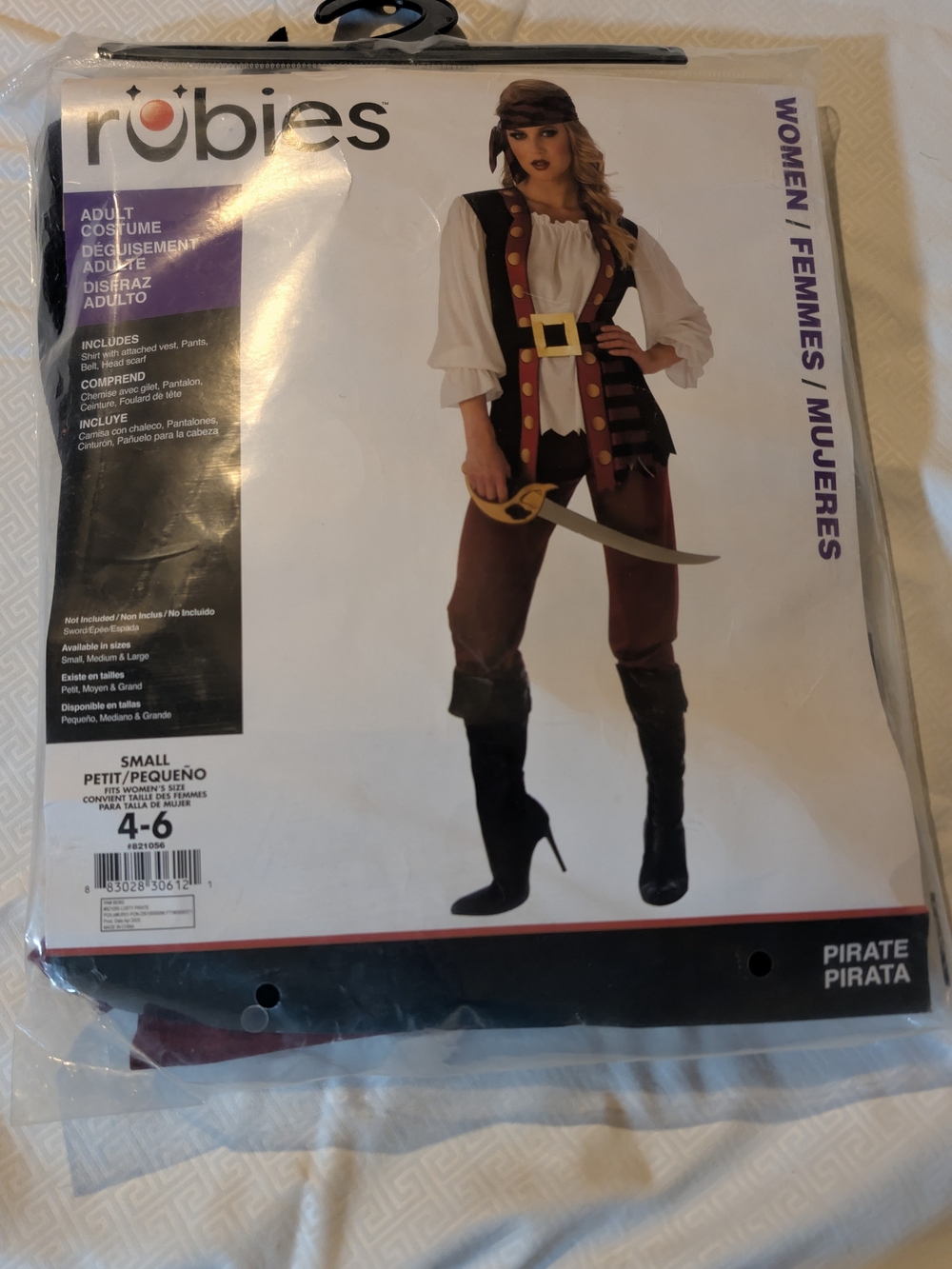 Brand New Rubies Women’s Pirate Costume Size Small